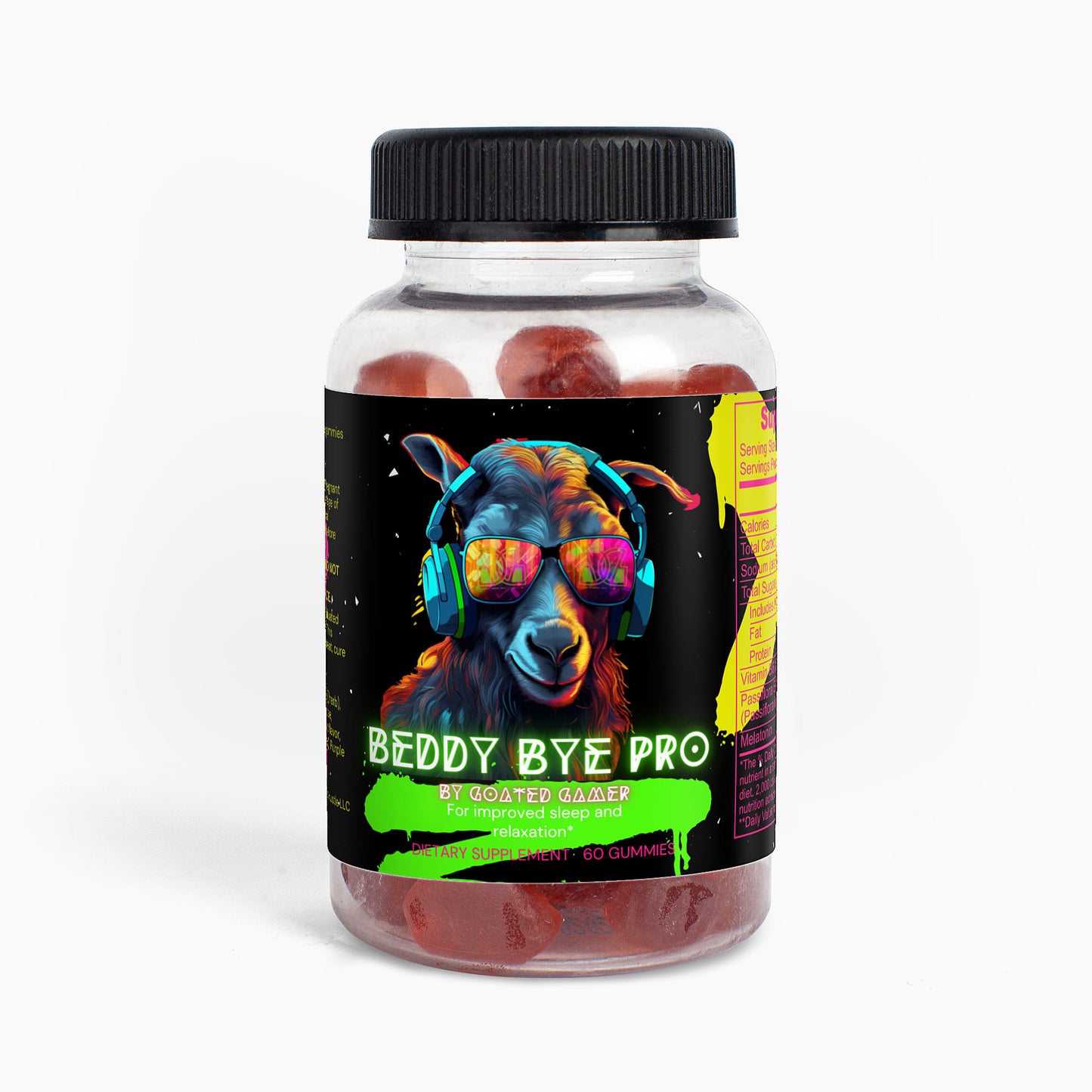 Beddy Bye Pro - 2x Strength Sleep Gummies